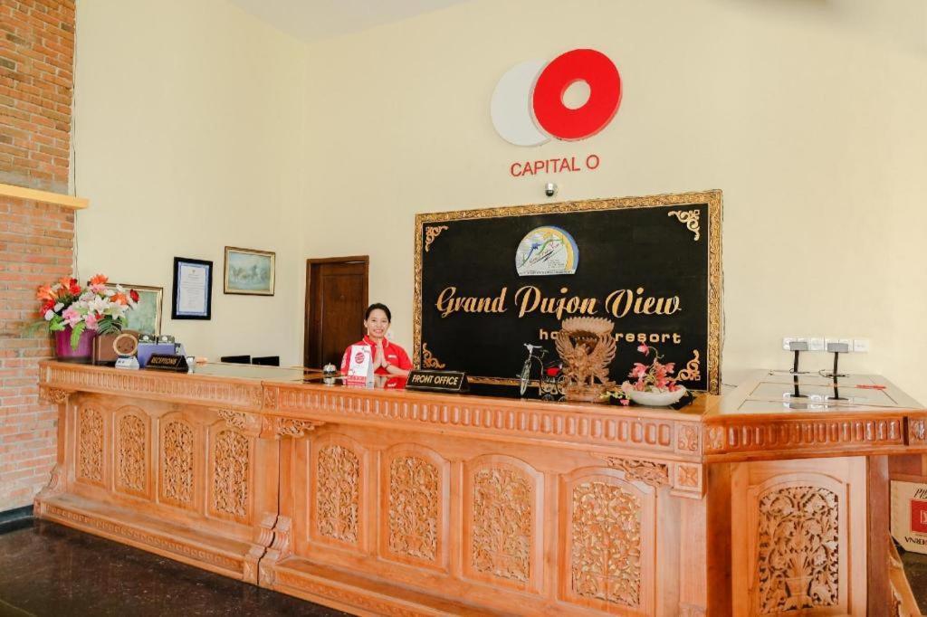 Capital O 892 Grand Pujon View Hotel And Resort Batu  Exteriör bild